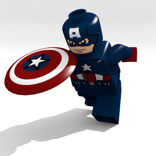 Lego Marvel Captain America preview image
